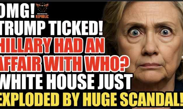 OMG! Trump Outraged! Hillary Had Affair With Who? White House Just Exploded By Major Scandal!